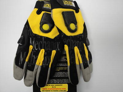 New 2 pack mechanix wear flashlight/gloves combined m