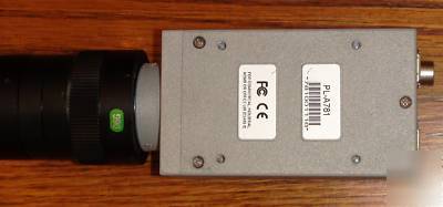 Pixelink pl-A781 6.6 mp mono vision camera with lens 