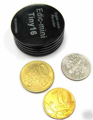 Spy micro voice recorder edic-mini TINY16 B25 1200HOURS