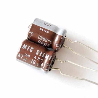 10,elna for audio 16V 47UF silmic hi-fi capacitors