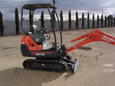 2005 kubota compact excavator KX41-3V