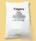 Folgers cappuccino mix - 6/2LB bag case - free shipping