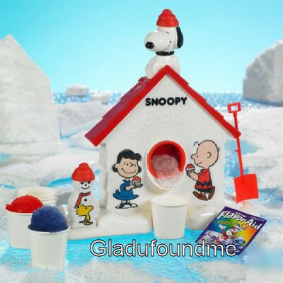 Original snoopy sno cone machine snow cone ice maker 