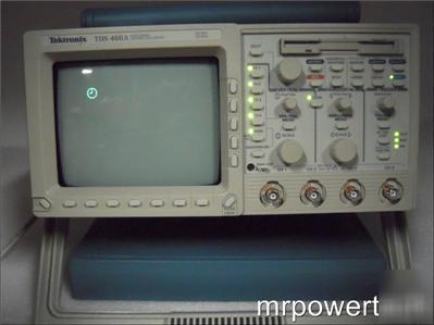 Tektronix TDS460A 4 ch. 400MHZ oscilloscope w/ options