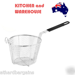 Round deep fryer frying basket extra small - 15CM