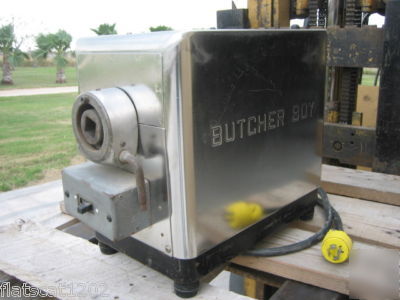 Butcher boy meat grinder sausage stuffer tca 22 1.5 hp