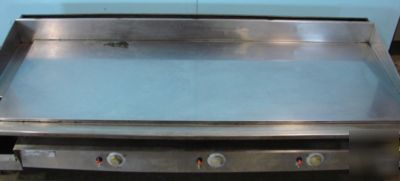 Keating miraclean natural gas countertop griddle, 72