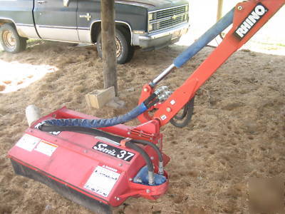 New 2009 rhino 1348 rear boom mower bushhog flail 3PT