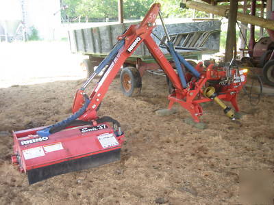 New 2009 rhino 1348 rear boom mower bushhog flail 3PT