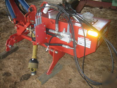 New 2009 rhino 1348 rear boom mower bushhog flail 3PT