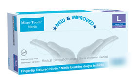 Ansell 73-400 sz 7 xs micro touch glove qty-163-boxes