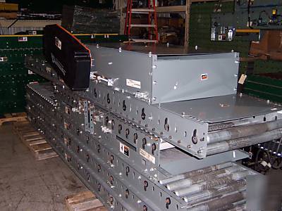Buschman fki belt driven live roller conveyor 24