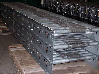 Buschman fki belt driven live roller conveyor 24