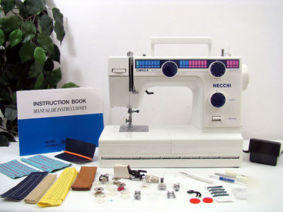 Necchi 6022 industrial strength sewing machine leather+