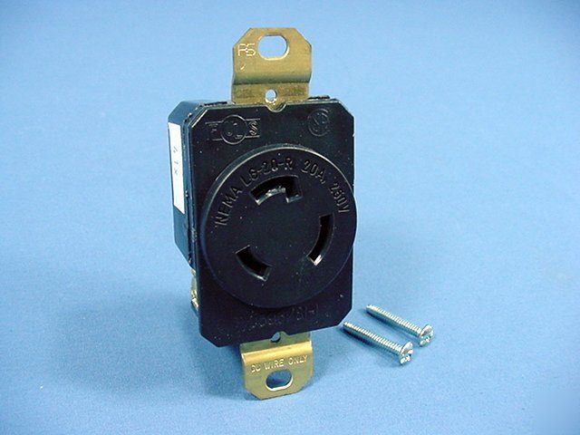 P&s L6-20 locking receptacle twist lock outlet 20A 250V