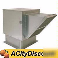 Rooftop filtered make up air fan 1.5 hp motor 3900 cfm