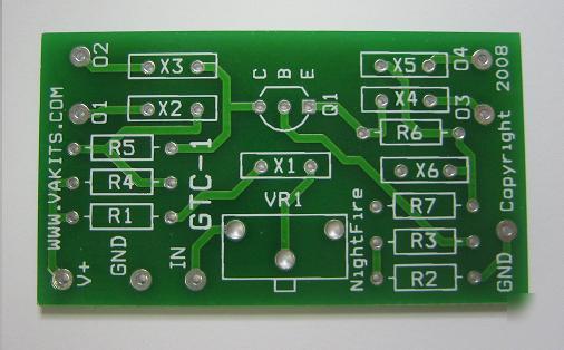 Transistor design pcb w/ 2N4401 & 2N4403 (#2025)