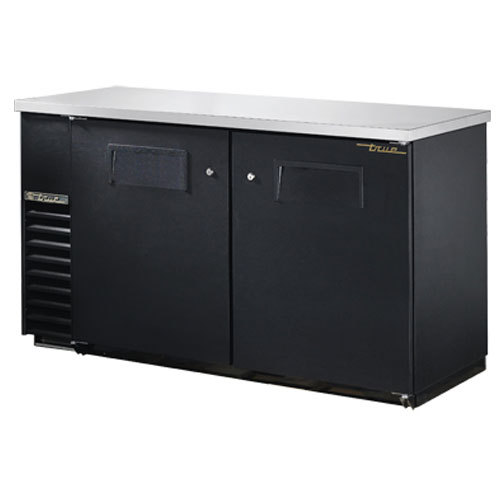 True tbb-24-60 back bar cooler, 2 swing doors, four sh