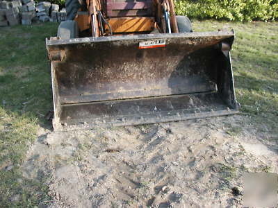 Case 580K 580 k low cab air heat 4 in 1 bucket