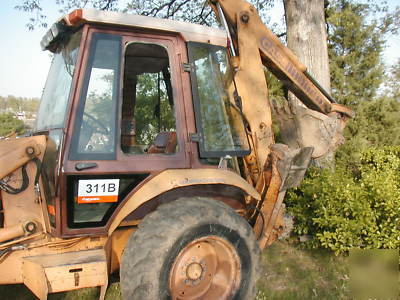 Case 580K 580 k low cab air heat 4 in 1 bucket