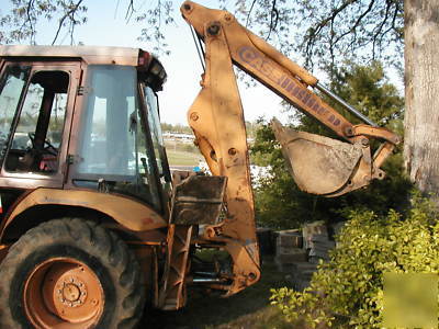Case 580K 580 k low cab air heat 4 in 1 bucket