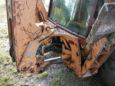 Case 580K 580 k low cab air heat 4 in 1 bucket