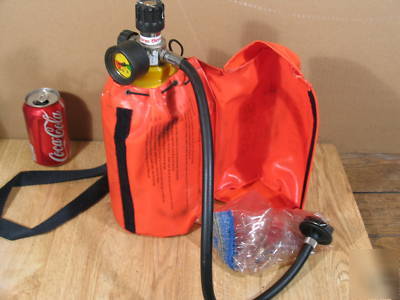 Emergency 5 minute air supply w/hood+ pack (elsa-5XF)