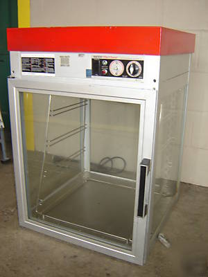 Hatco hot & fresh 4 tiers lighted pizza display case