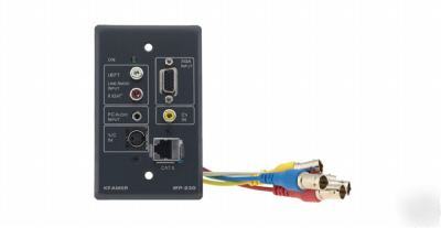 Kramer wp-230 vga audio line driver & wall plate