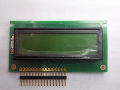 New lcd 1602 module green backlight HD44780 +pin header