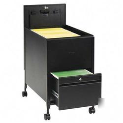 New safco rollaway mobile file cart 5364BL