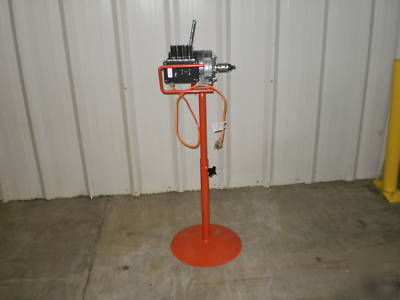 Planter insecticide calibration machine