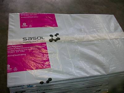 Sasol polymer polypropylene sheets item #2200 - qty.100