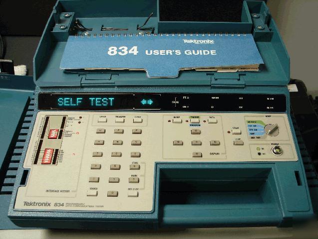Tektronix 834 data communication tester -nice 