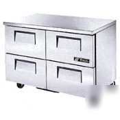 True tuc-48D-2| s/s undercounter refrigerator| 12CUFT