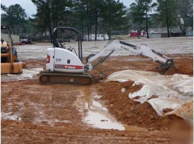 2008 bobcat excavator 430ZTS