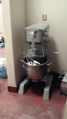 30 qt. uniworld commercial mixer less than two yrs. old