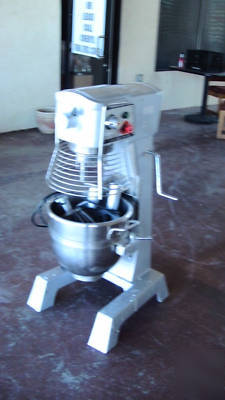 30 qt. uniworld commercial mixer less than two yrs. old