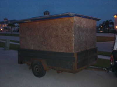 Big ugly utility trailer 6X12X7ISH enclosed ft myers,fl