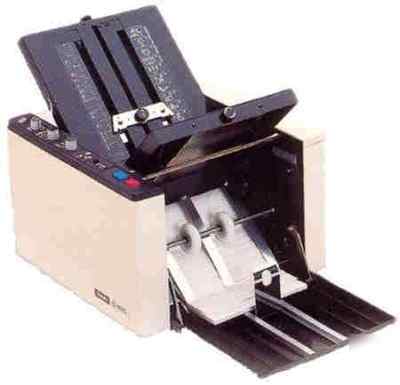 Duplo d-590 paper folder automatic folding machine 