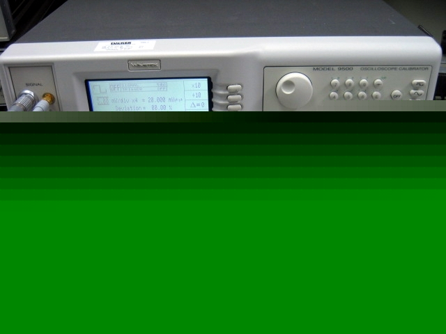 Fluke 9500 /1100 w 6530 head 1.1 ghz scope calibrator