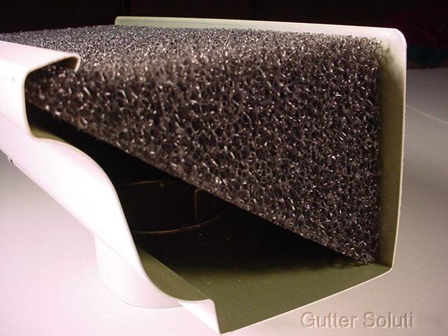 Gutter protection-invisible, effective and affordable