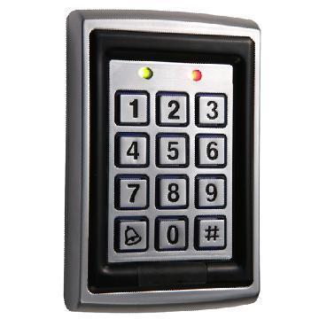 Keypad rfid access control reader+10PCS125KHZ em keyfob