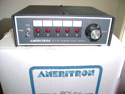 Ameritron rcs-8V 5 position antenna controller