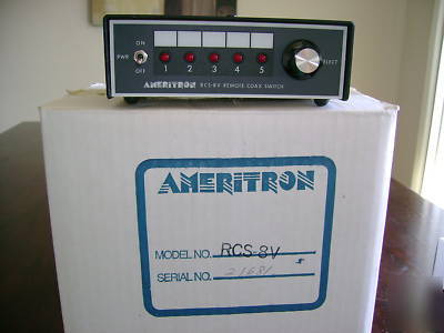 Ameritron rcs-8V 5 position antenna controller