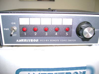 Ameritron rcs-8V 5 position antenna controller