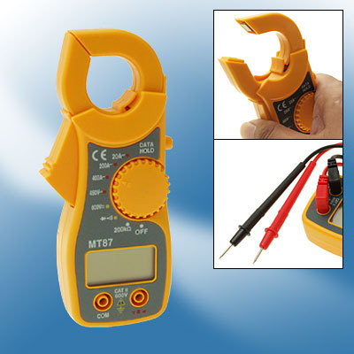 Digital clamp meter voltage lcd volt amp meter