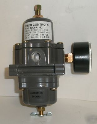 Fisher controls type 67C series 0-35 psi regulator 