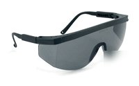 Msa sierra wrap around safety glasses gray lens