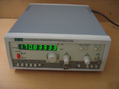 New rf 150MHZ signal generator, audio,freq counter